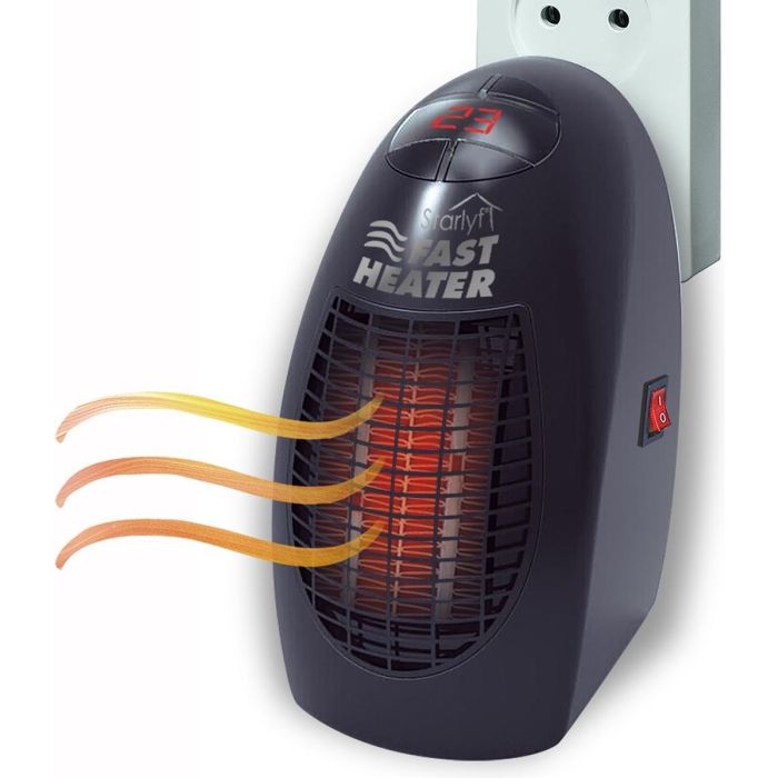 Black Starlyf Plug In Fast Heater 